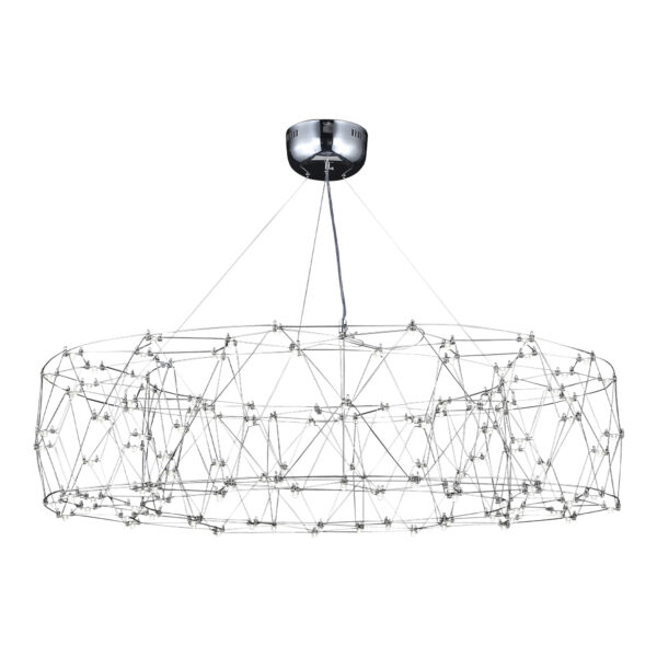 SL6602.103.72 Светильник подвесной ST-Luce Хром/Прозрачный LED 1*72W 4000K ГРАВЕТТА