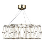 SL6602.203.48 Светильник подвесной ST-Luce Золотистый/Прозрачный LED 1*48W 4000K ГРАВЕТТА — изображение 3