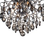 SL846.102.06 Люстра подвесная ST-Luce Темный хром/Тонированный черный E14 6*40W ОРЕЧИНИ — изображение 3