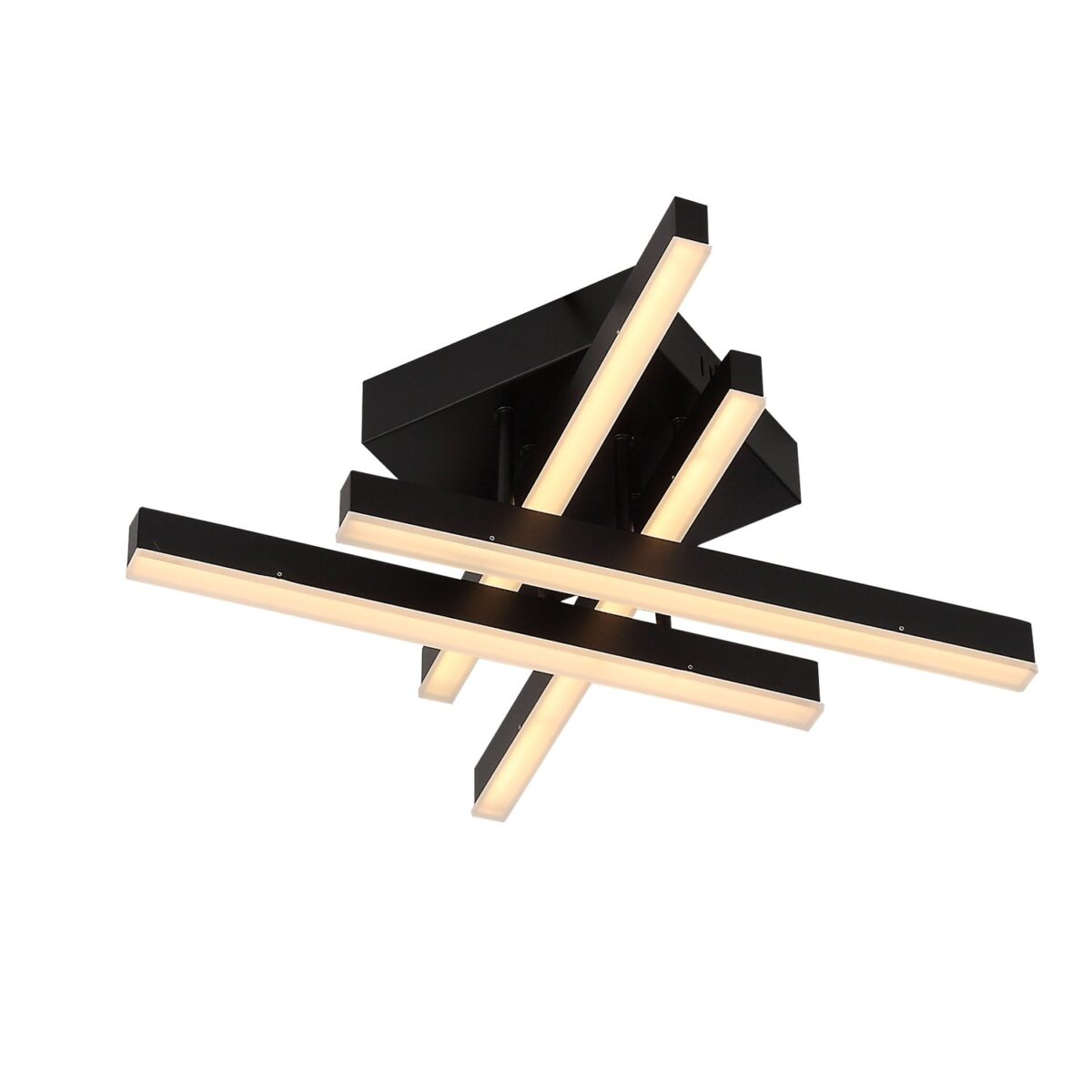 SL933.402.04 Люстра потолочная ST-Luce Черный/Черный, Белый LED 1*22W 3000K/4000K/6000K САМЕНТО — изображение 1