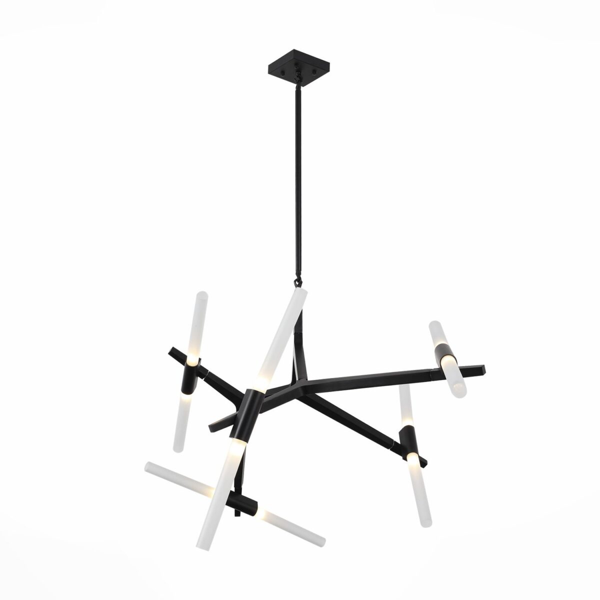 SL947.402.10 Люстра потолочная ST-Luce Черный/Белый G9 10*5W ЛАКОНИСТА — изображение 2