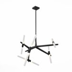 SL947.402.10 Люстра потолочная ST-Luce Черный/Белый G9 10*5W ЛАКОНИСТА — изображение 2