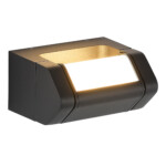 в наличии SL9540.701.01 Светильник уличный настенный ST-Luce темно-серый LED 1*8W 3000K PROTECH - купить в интернет-магазине Светильники Торг