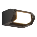 в наличии SL9540.701.01 Светильник уличный настенный ST-Luce темно-серый LED 1*8W 3000K PROTECH - купить в интернет-магазине Светильники Торг