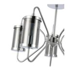 SLE102302-05 Светильник потолочный Хром/Дымчатый E14 5*40W ВАЛЕРИ — изображение 3