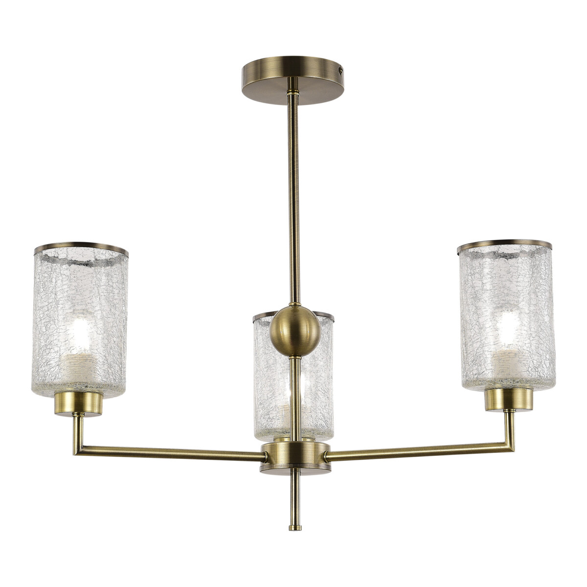 SLE1046-302-03 Светильник потолочный Бронза/Прозрачный E27 3*60W VESTRE — изображение 1