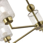 SLE1046-302-05 Светильник потолочный Бронза/Прозрачный E27 5*60W ВЕСТРЕ — изображение 3