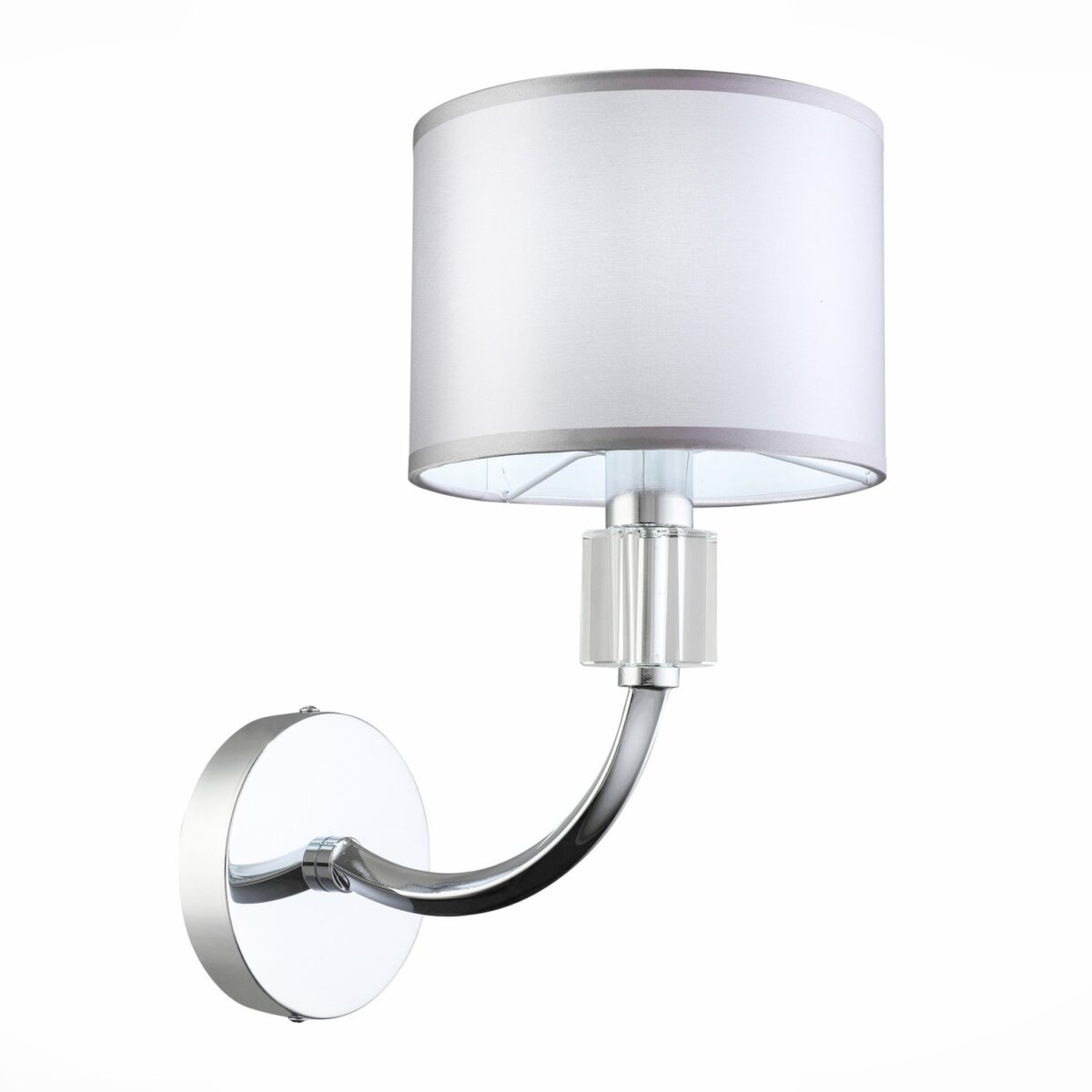 SLE107201-01 Светильник настенный Хром/Светло-серый E14 1*40W СНЕРО — изображение 1
