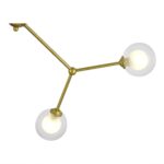SLE1106-203-04 Светильник подвесной Золотистый/Прозрачный, Белый G9 LED 4*5W АРКУС — изображение 3