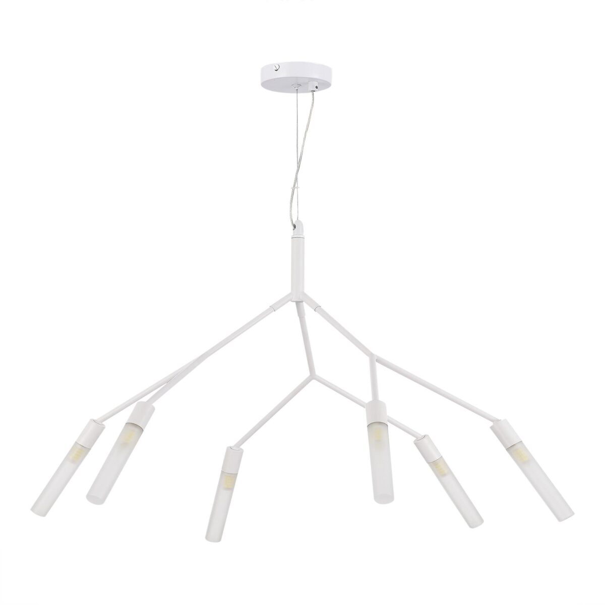 SLE1129-503-06 Светильник подвесной Белый/Белый G9 6*5W КАЙТО — изображение 1