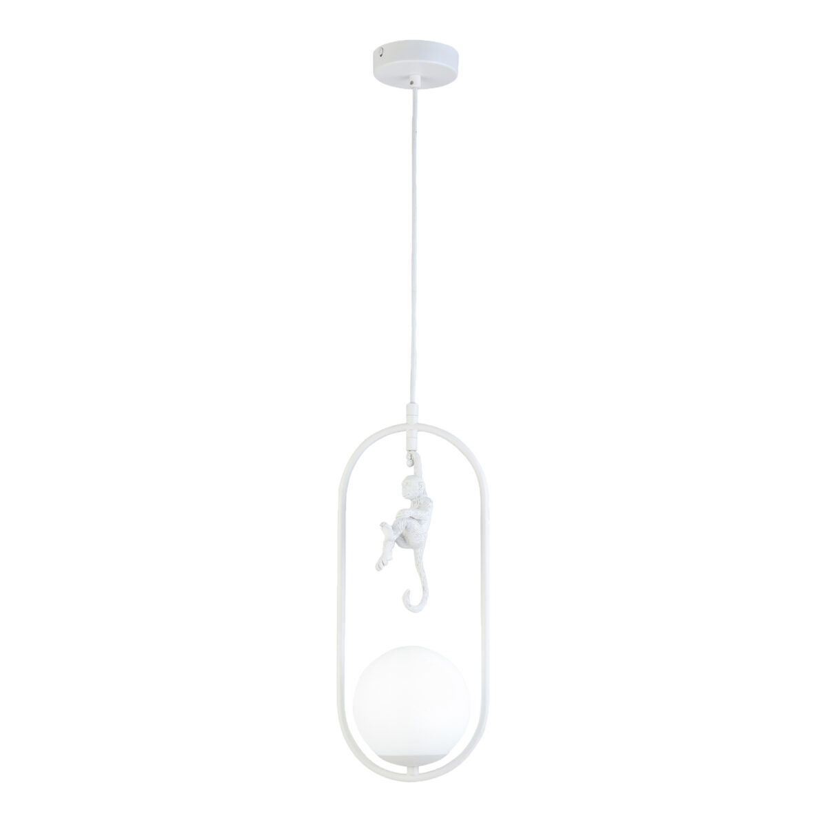 SLE115123-01 Подвес Белый/Белый E27 1*60W ТЕНАТО — изображение 1