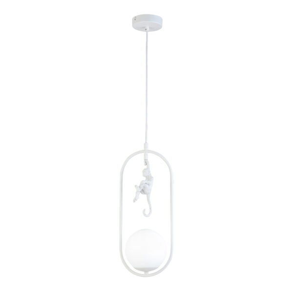 SLE115123-01 Подвес Белый/Белый E27 1*60W ТЕНАТО