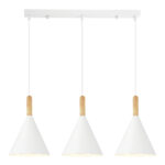 SLE1255-503-03 Светильник подвесной Белый/Белый E27 3*40W АРКЕТ — изображение 2