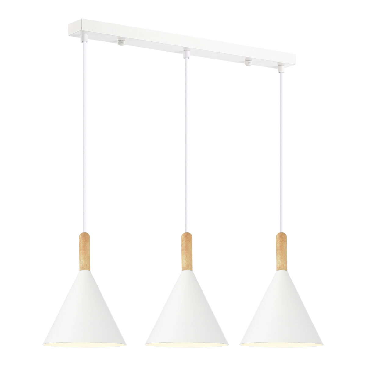 SLE1255-503-03 Светильник подвесной Белый/Белый E27 3*40W АРКЕТ — изображение 3