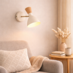 SLE1256-501-01 Светильник настенный Бежевый/Бежевый, Светлое дерево, Золотистый E14 1*40W VISTA — изображение 4