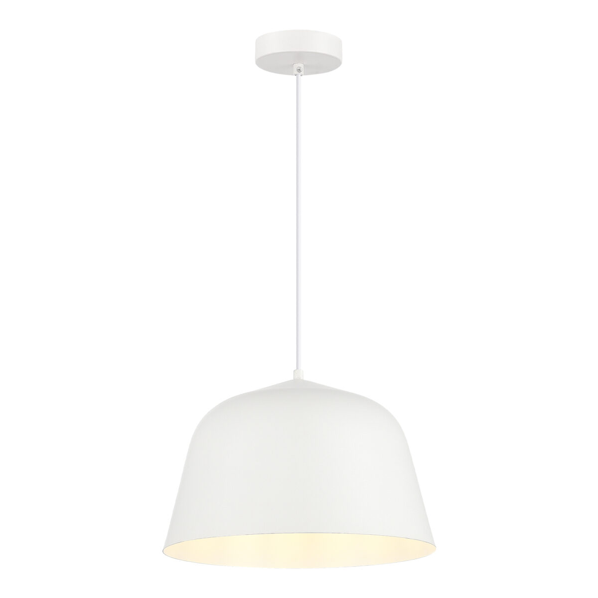 SLE1805-503-01_01W SLE1805-503-01 Светильник подвесной Белый/Белый E27 1*40W БЛЭНК — изображение 1