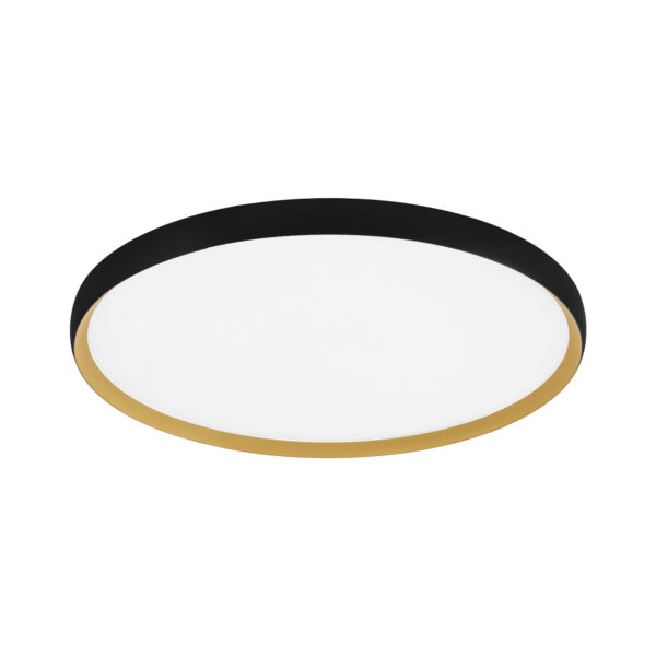 SLE1810-402-01 Светильник потолочный Черный, Золотистый/белая LED 1*42W 4000K ХЕЛЬСТ