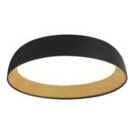 SLE1812-402-01 Светильник потолочный Черный, Древесный/белая LED 1*36W 4000K МЬЮЗЕ