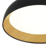 SLE1812-402-01 Светильник потолочный Черный, Древесный/белая LED 1*36W 4000K МЬЮЗЕ — изображение 6