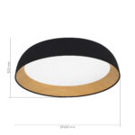 SLE1812-402-01 Светильник потолочный Черный, Древесный/белая LED 1*36W 4000K МЬЮЗЕ — изображение 7