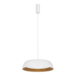 SLE1812-503-01 Светильник подвесной Белый, Древесный/белая LED 1*30W 4000K МЬЮЗЕ