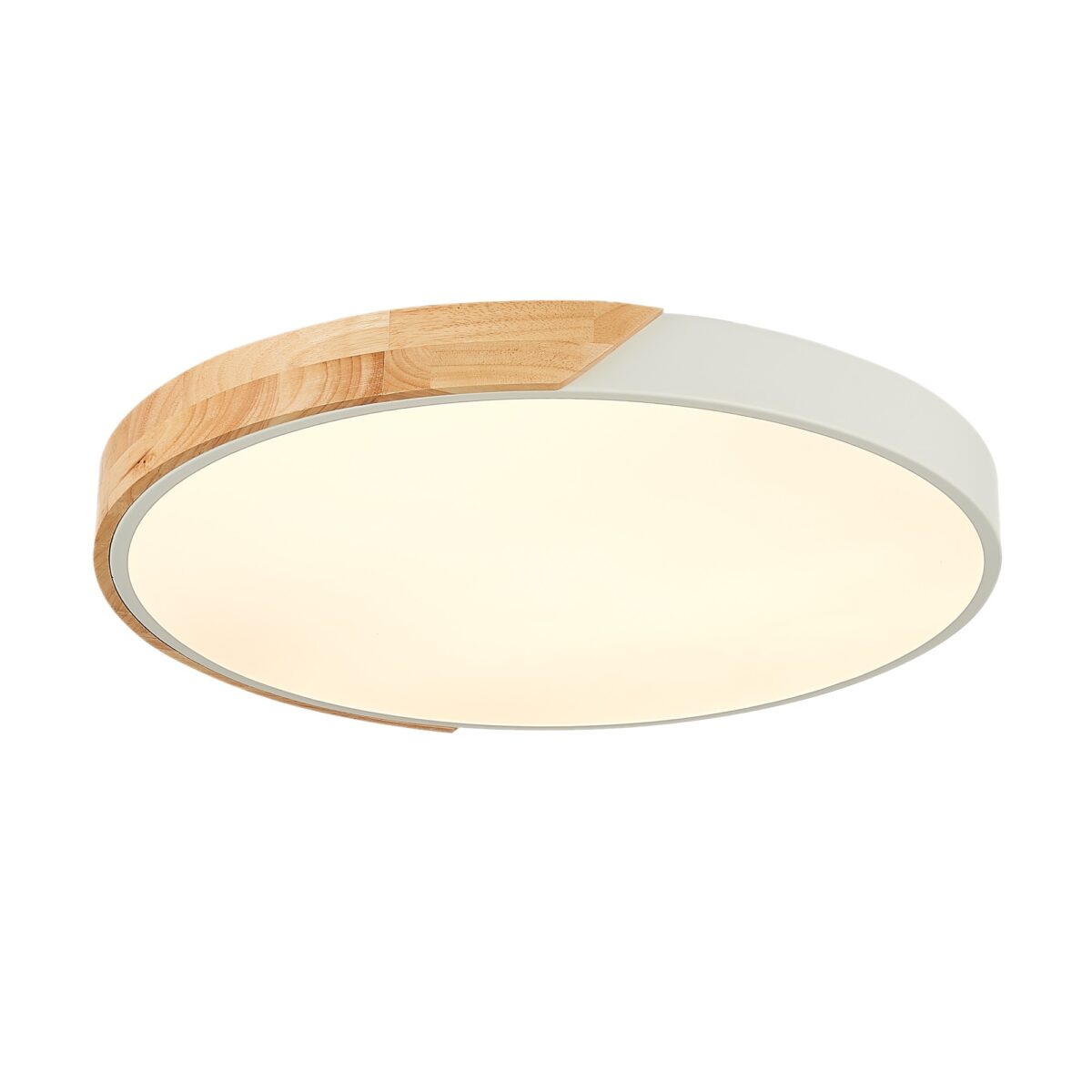 SLE200952-01 Светильник потолочный Белый, Светлое дерево/Белый LED 1*45W 3000K/4000K/6000K ФЕСТА — изображение 2