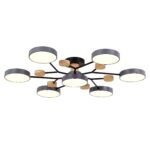 SLE6006-702-07 Светильник потолочный Серый/Серый LED 7*12W 3000K/4500K/6000K ФАЭМА