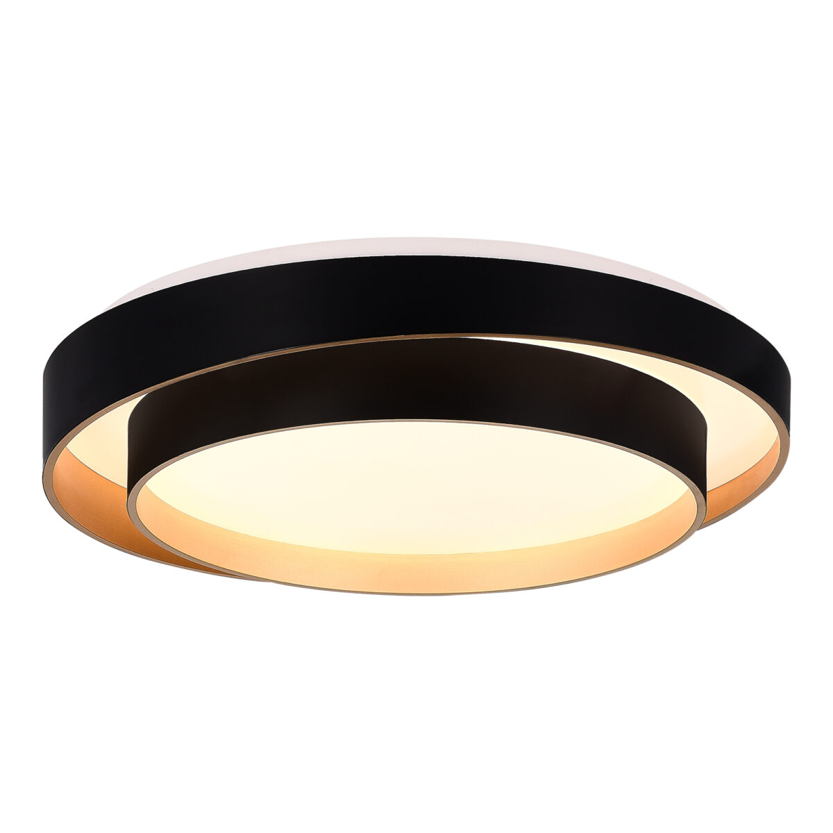 SLE6009-402-01 Светильник потолочный Черный/Белый LED 1*50W 3000K/4000K/6000K КРОСБИ — изображение 3