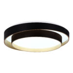 SLE6009-402-01 Светильник потолочный Черный/Белый LED 1*50W 3000K/4000K/6000K КРОСБИ — изображение 4