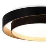 SLE6009-402-01 Светильник потолочный Черный/Белый LED 1*50W 3000K/4000K/6000K КРОСБИ — изображение 5