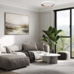 SLE6009-502-01 Светильник потолочный Белый/Белый LED 1*50W 3000K/4000K/6000K КРОСБИ — изображение 8