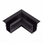 ST007.429.00 Угол-соединитель для встраиваемого магнитного шинопровода под ГКЛ 9м ST-Luce Черный SKYLINE 48