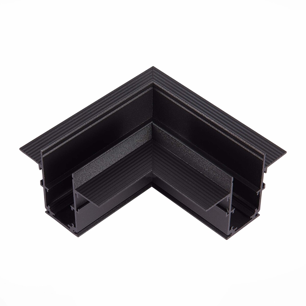 ST007.429.00 Угол-соединитель для встраиваемого магнитного шинопровода под ГКЛ 9м ST-Luce Черный SKYLINE 48 — изображение 2