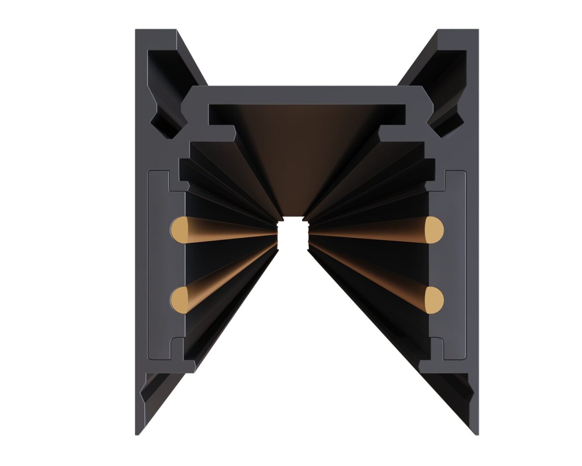 ST1003.429.00 Шинопровод магнитный накладной ST-Luce Черный Длина 2 000мм SKYLINE 48+ — изображение 3
