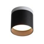 ST102.402.09 Светильник потолочный Черный LED 1*9W 3000K 702Lm Ra>80 120° IP20 D79xH75 170-240V Накладные светильники — изображение 2