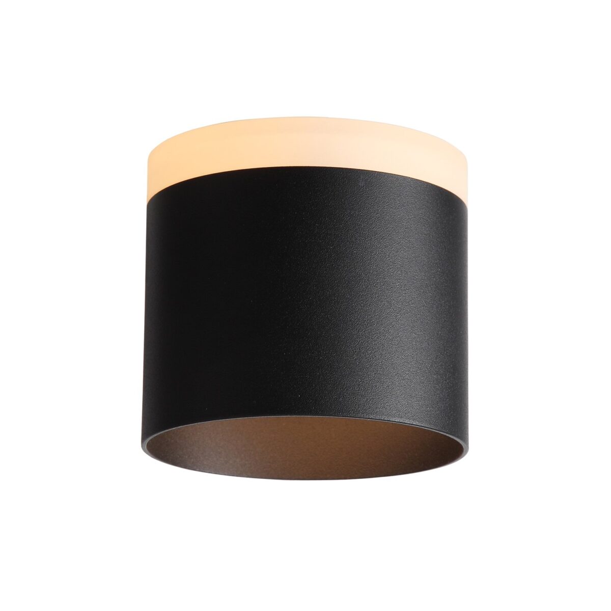 ST102.402.12 Светильник потолочный Черный LED 1*12W 3000K 936Lm Ra>80 120° IP20 D100xH90 170-240V Накладные светильники — изображение 1