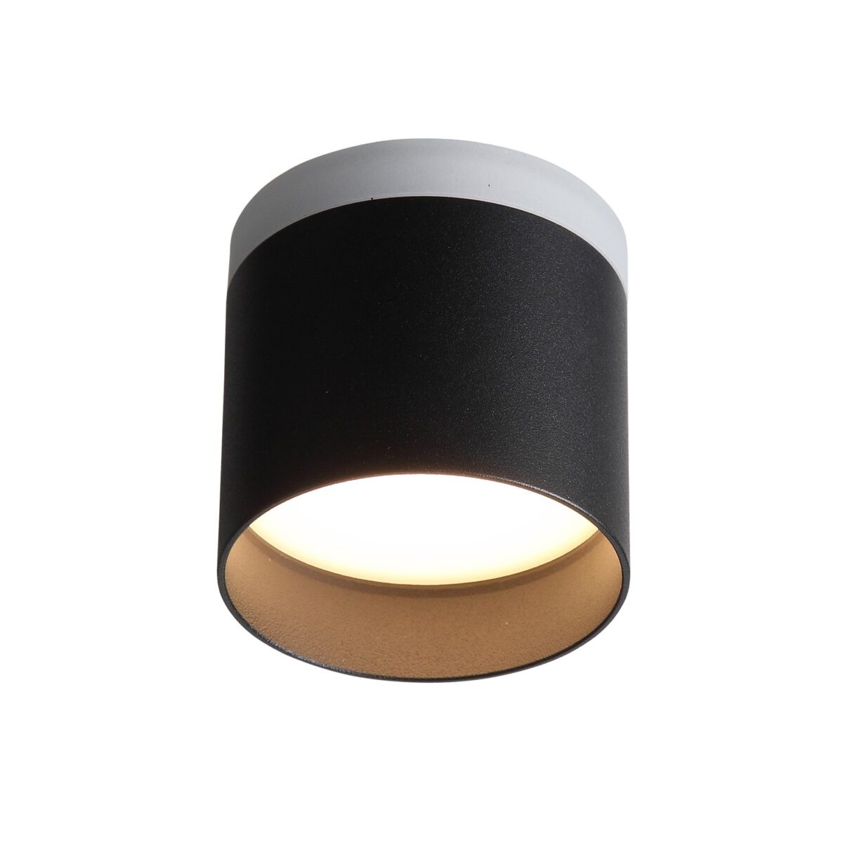 ST102.402.12 Светильник потолочный Черный LED 1*12W 3000K 936Lm Ra>80 120° IP20 D100xH90 170-240V Накладные светильники — изображение 2
