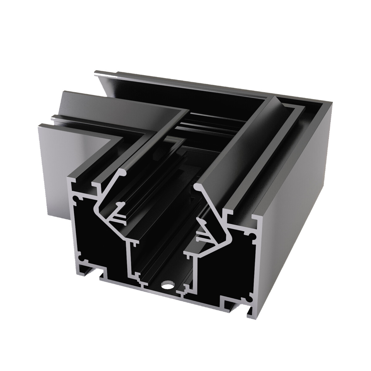 ST1047.499.00 Угловой соединитель ST-Luce Черный SKYLINE 48+ — изображение 1