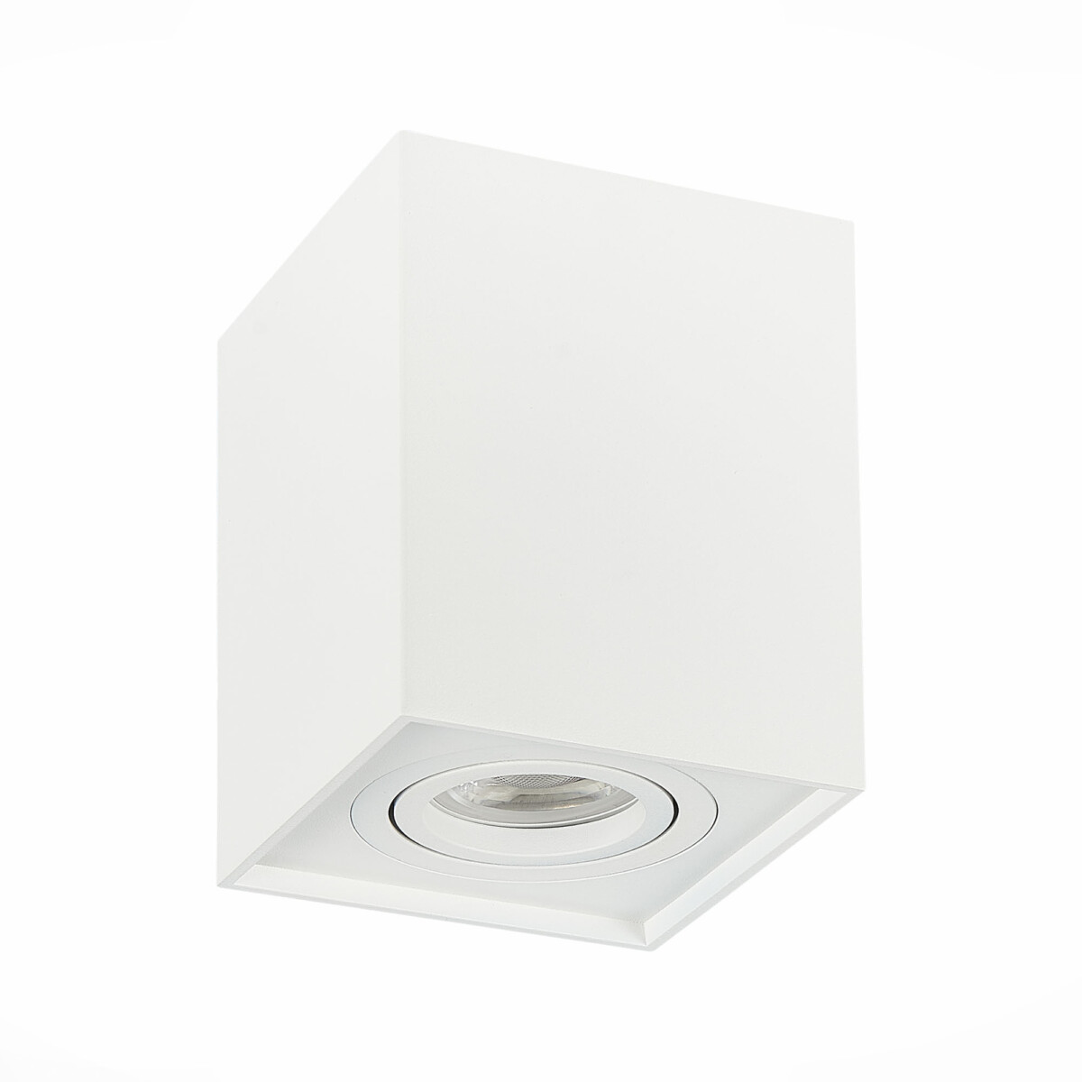 ST109.507.01 Светильник потолочный Белый GU10 1*50W  L100xW100xH123 220V Без ламп Накладные светильники — изображение 2