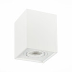 ST109.507.01 Светильник потолочный Белый GU10 1*50W  L100xW100xH123 220V Без ламп Накладные светильники — изображение 2