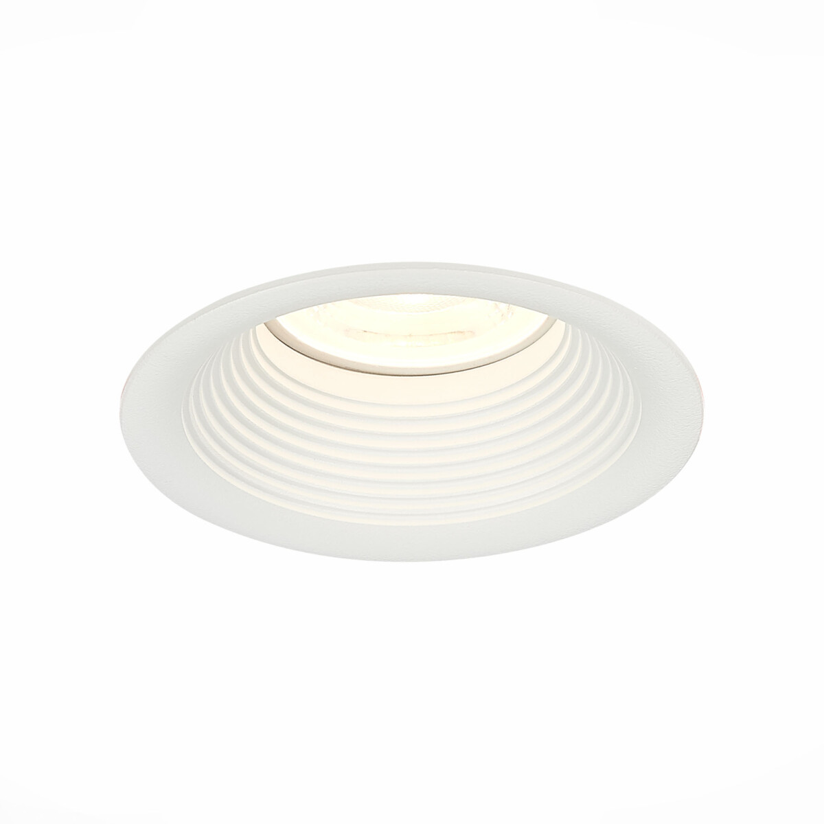 ST202.508.01 Св-к встр. Белый GU10 1*50W  D89xH40 220V Без ламп Встраиваемые светильники — изображение 3