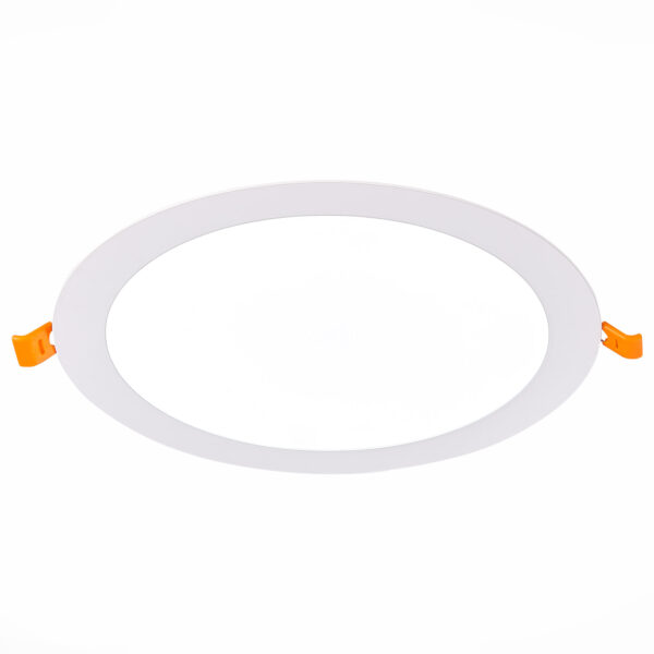 ST209.548.18 Св-к встр. Белый LED 1*18W 4000K 1 350Lm Ra80 110° IP20 D225xH8 90-265V Встраиваемые светильники