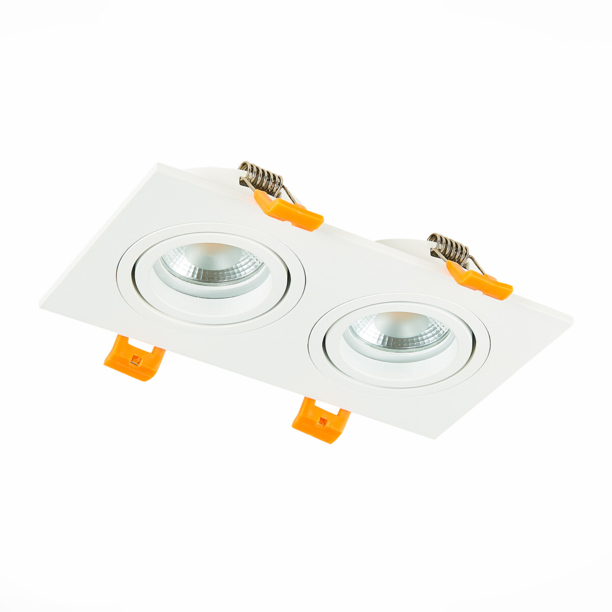 в наличии ST251.508.02 Св-к встр. Белый GU10 2*50W IP20 L170xW92xH27 220V Без ламп Встраиваемые светильники - купить в интернет-магазине Светильники Торг