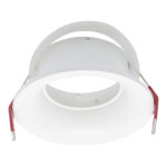 ST257.508.01 Св-к встр. Белый GU10 1*50W  IP65 D93xH53 220V Без ламп Встраиваемые светильники