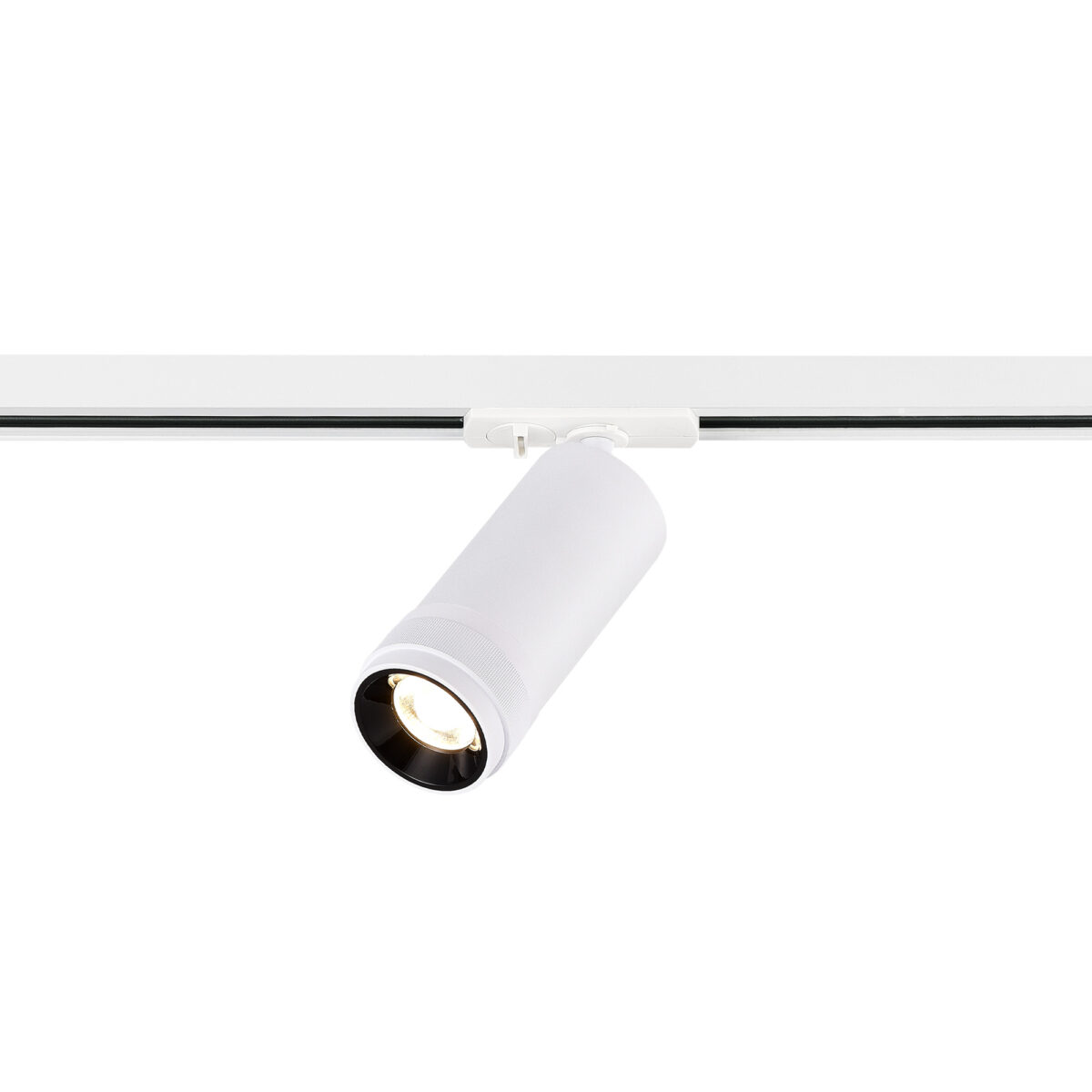 ST385.546.20 Св-к трек. Zoom Белый LED 1*20W 4000K 1 800Lm Ra 10-55° IP20 D65xH145 220V BASE — изображение 1