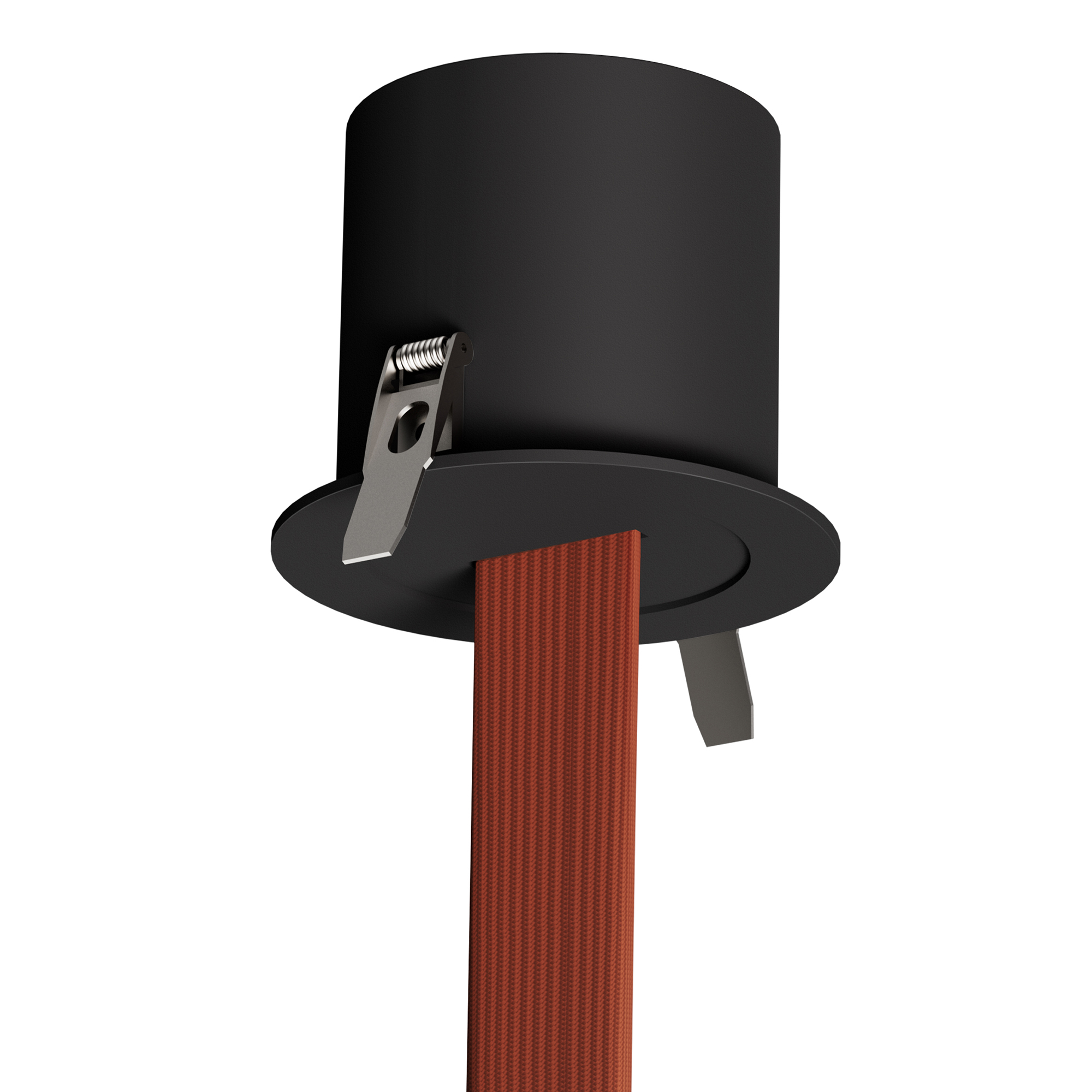 в наличии ST411.408.00 Встроенная база для подвода питания ST-Luce Черный BAND - купить в интернет-магазине Светильники Торг