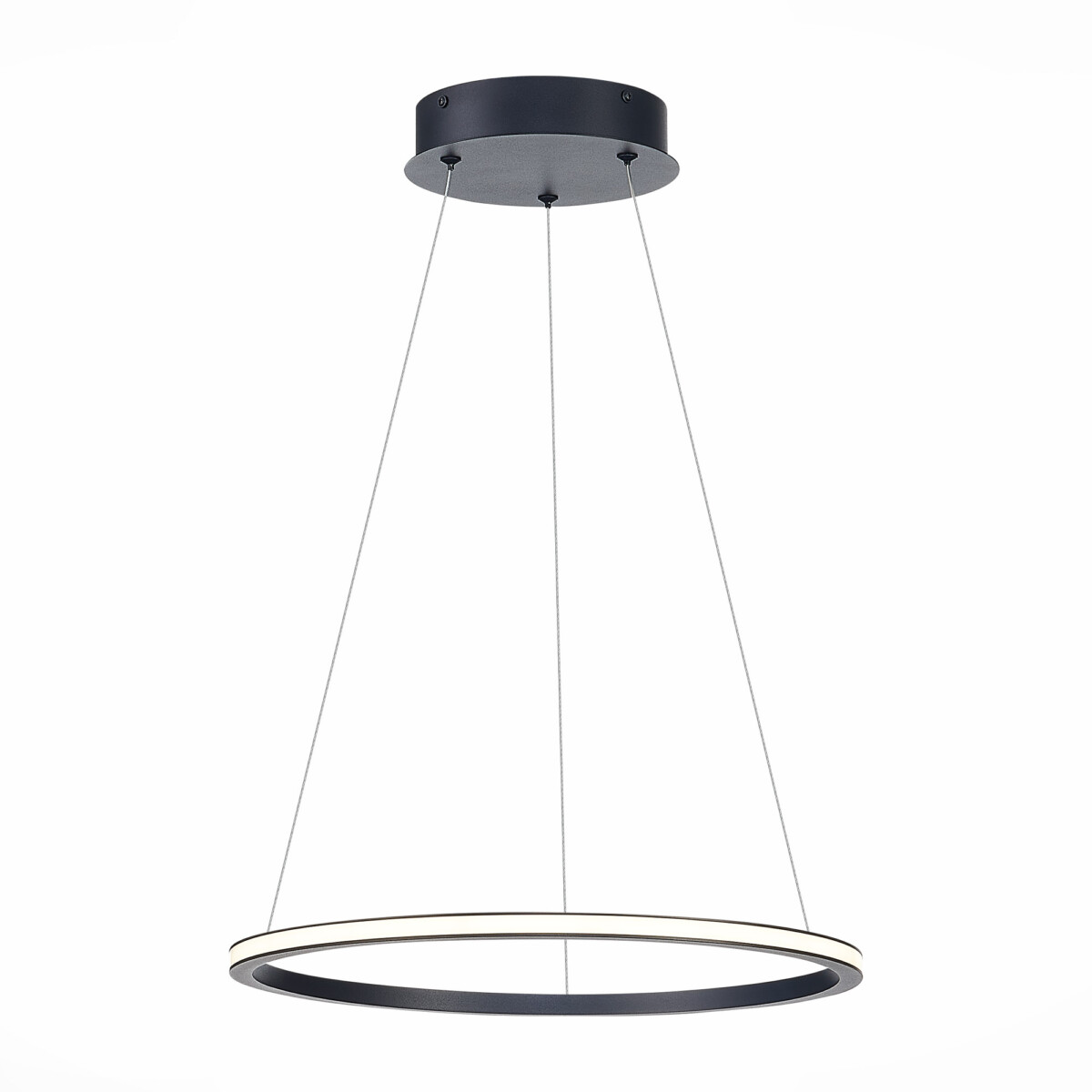 ST604.443.22_01W ST604.443.22 Светильник подвесной ST-Luce Черный/Белый LED 1*22W 4000K Подвесные светильники — изображение 1