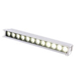 ST762.542.12 Св-к встр. белый LED 1*12W 4000K 1 200Lm Ra 90 24° IP20 L240xW30xH36 170-240V Встраиваемые светильники
