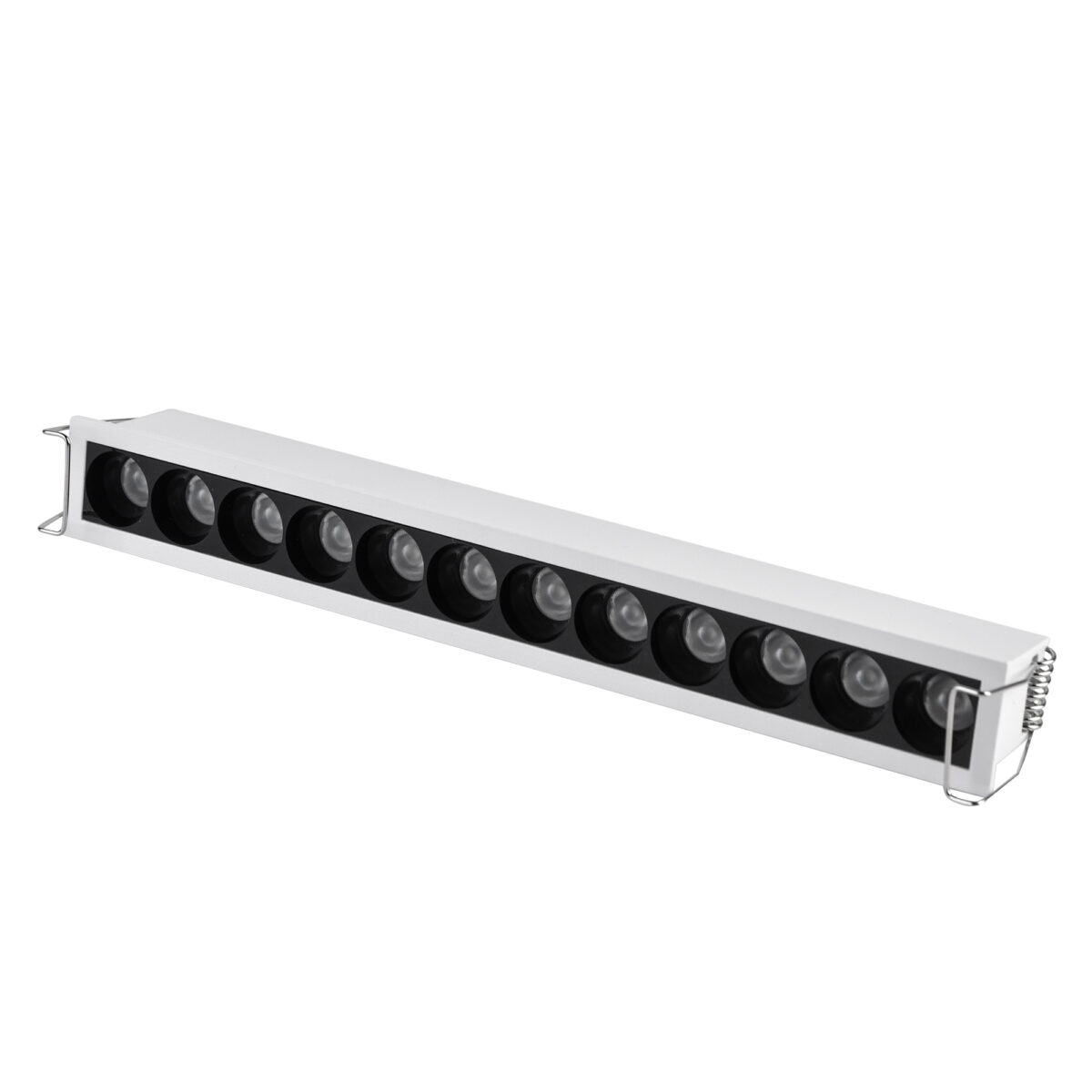 ST762.542.12 Св-к встр. белый LED 1*12W 4000K 1 200Lm Ra 90 24° IP20 L240xW30xH36 170-240V Встраиваемые светильники — изображение 2