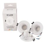 ST906.508.01_3 Светильник встраиваемый со сменным модулем ST-Luce белый/прозрачный LED 1*5.6W 4000K Встраиваемые светильники — изображение 7